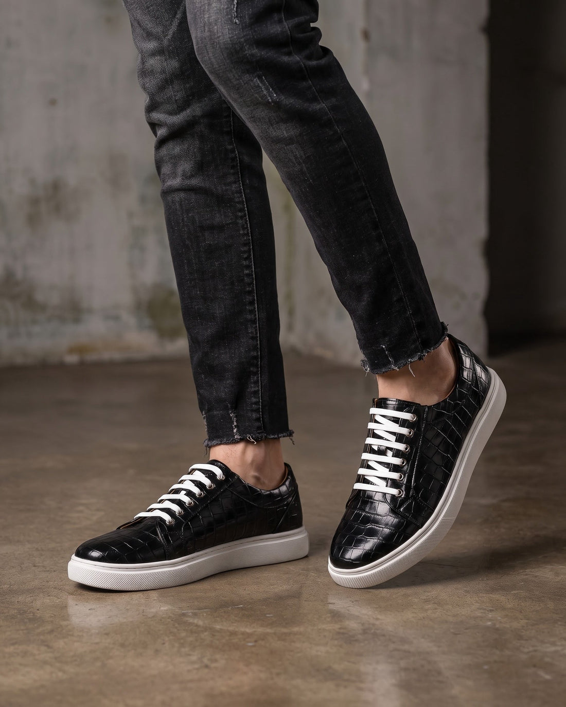Camillo Men's Leather Trainers