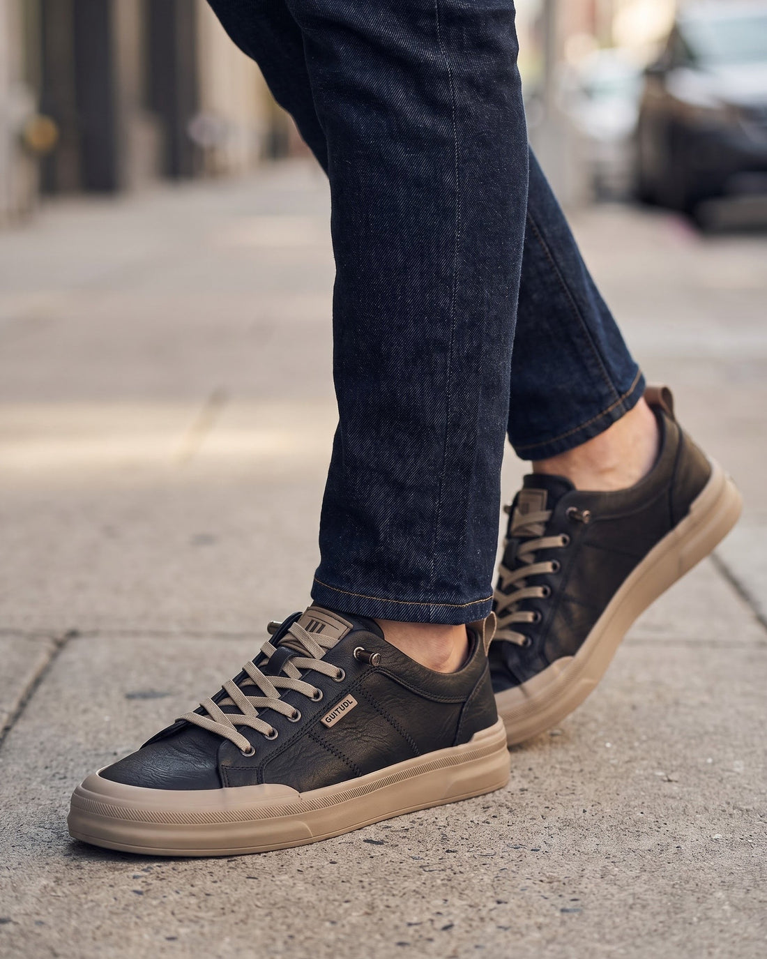 Carlo Men's Leather Trainers