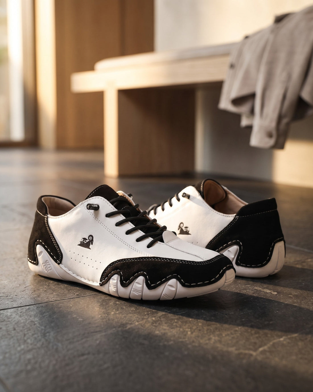 Elias Men's Leather Trainers