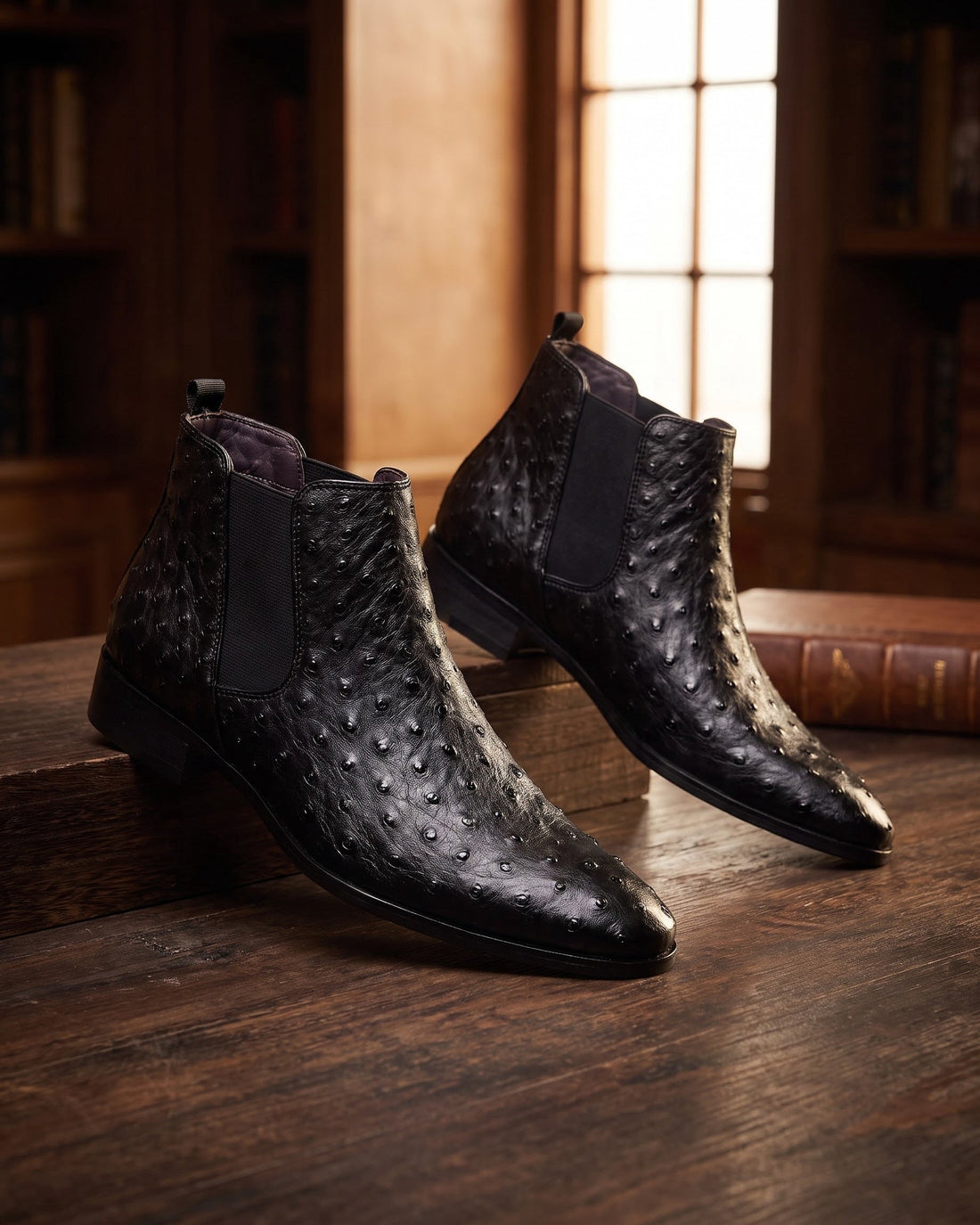 Nicola Men's Leather Chelsea Boots