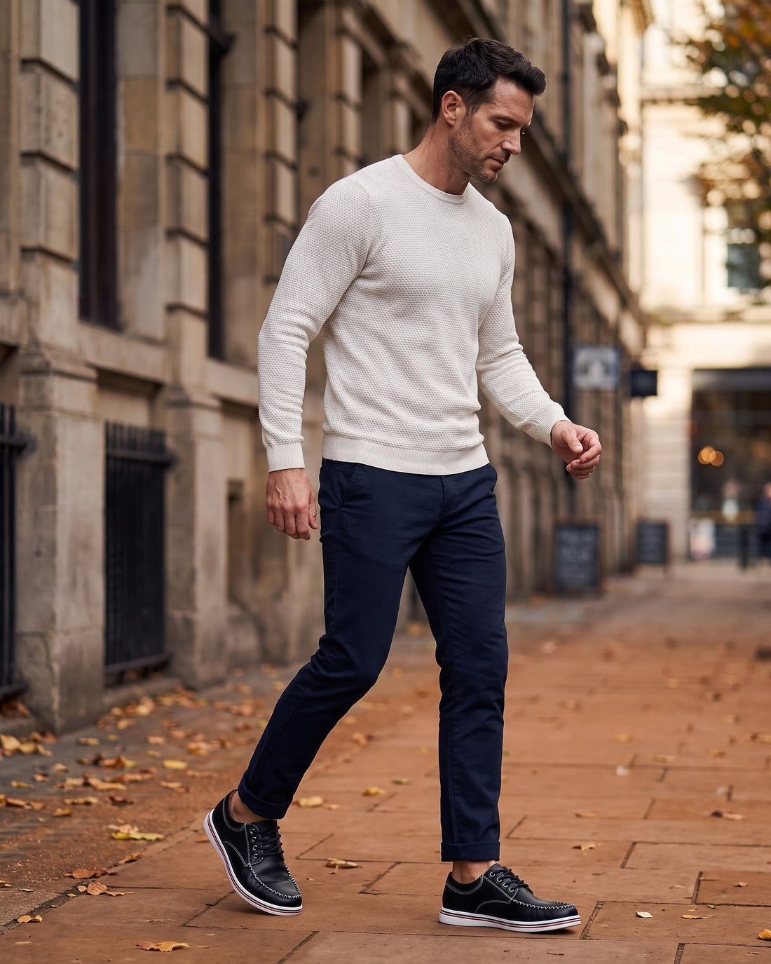 Salvador Men's Leather Trainers