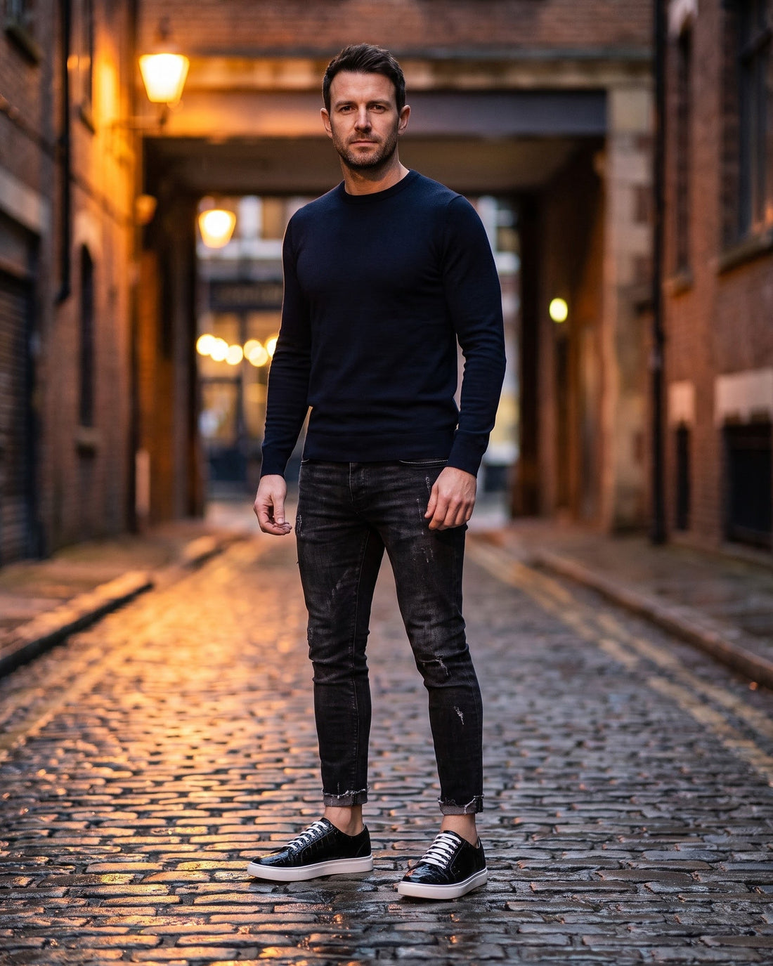 Camillo Men's Leather Trainers