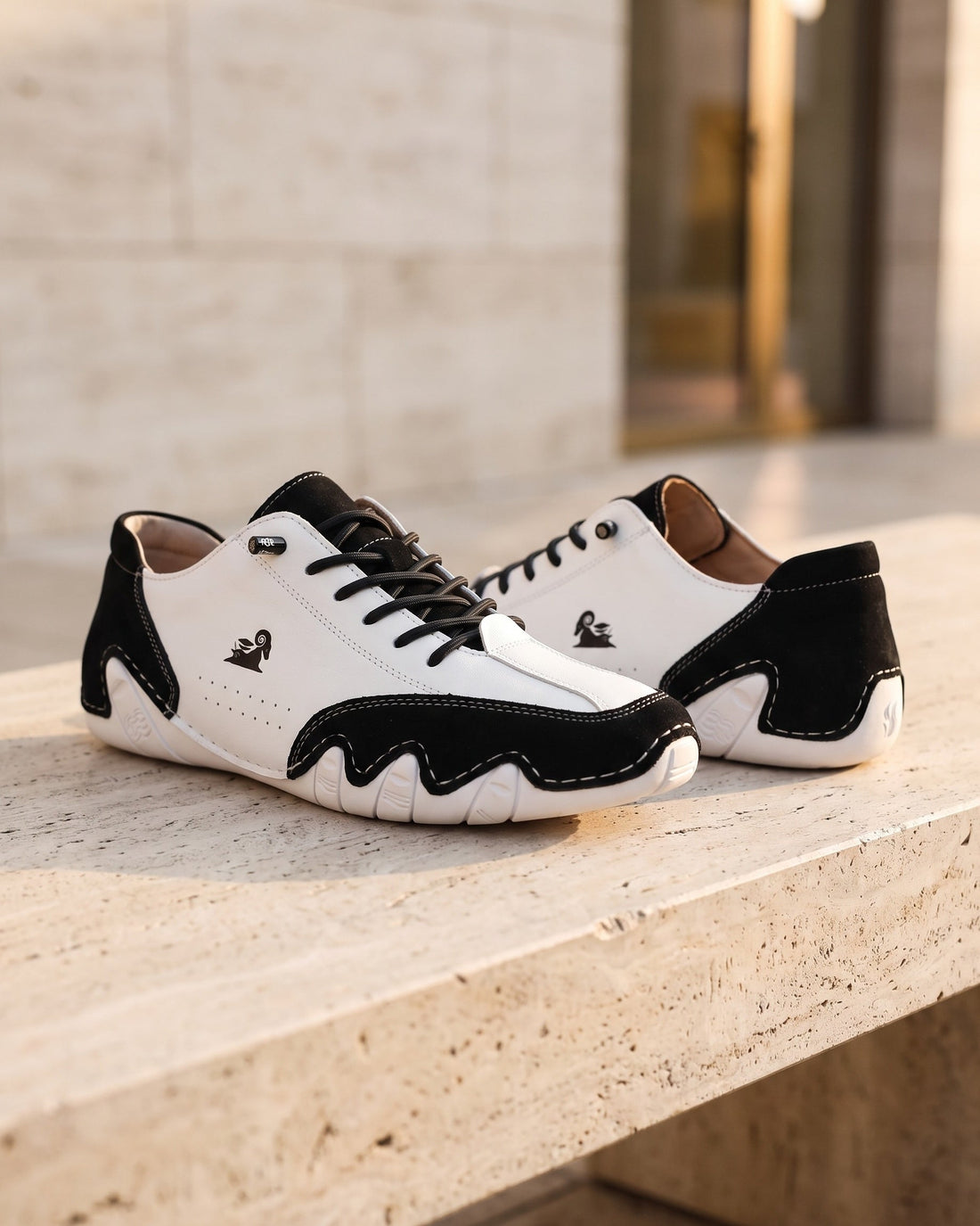Elias Men's Leather Trainers