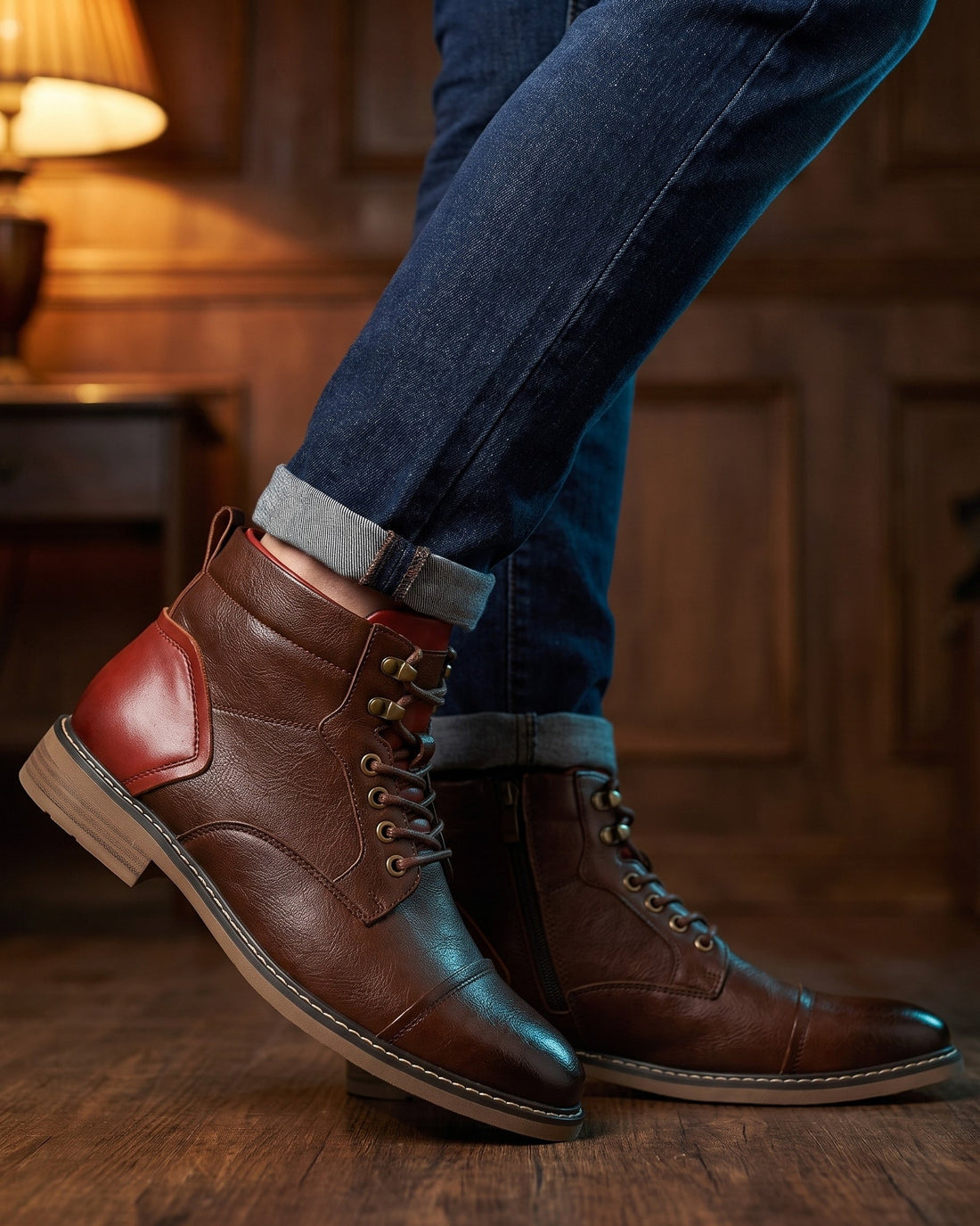 Paolo Men's Leather Boots