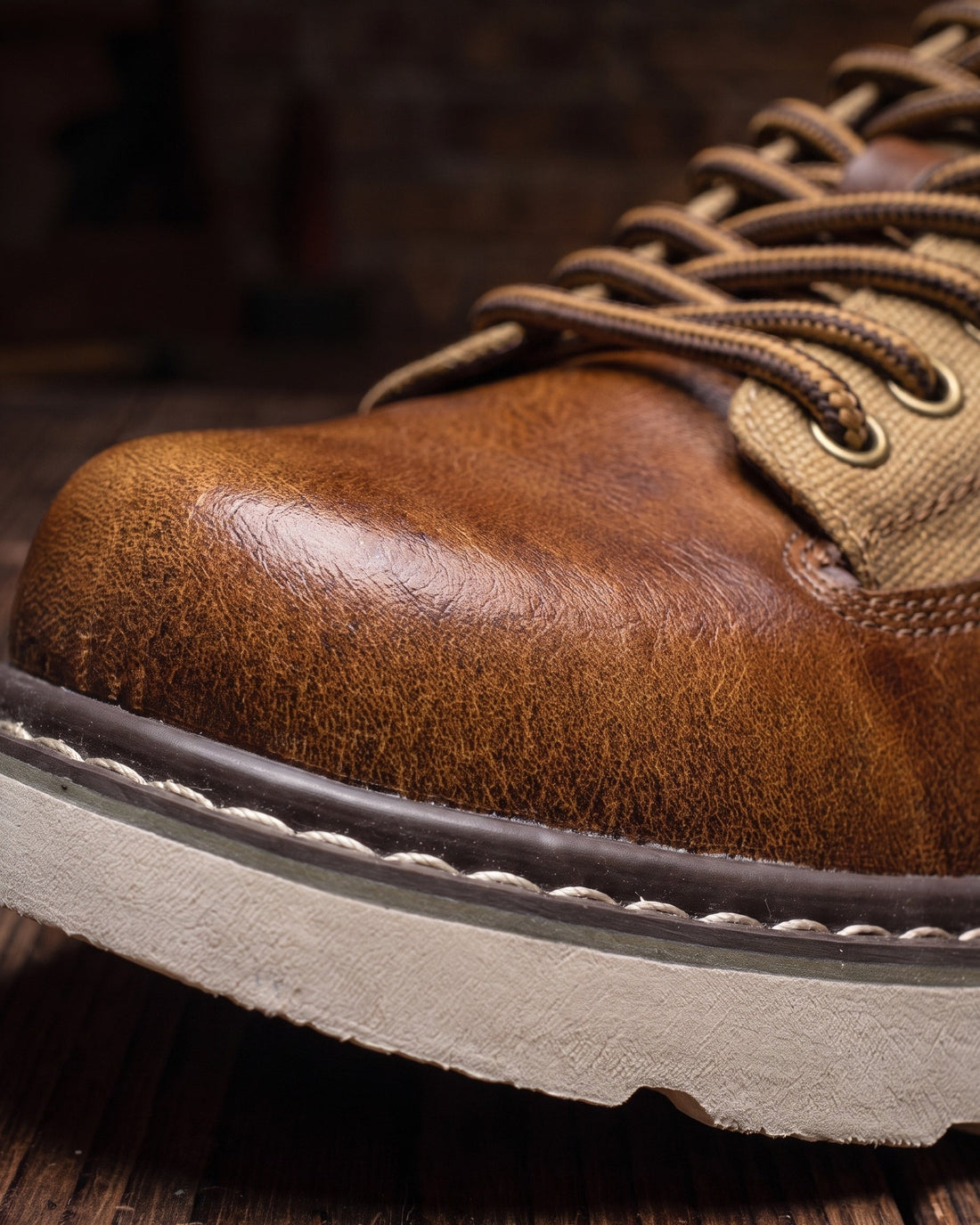 Nico Men's Leather Derby Shoes