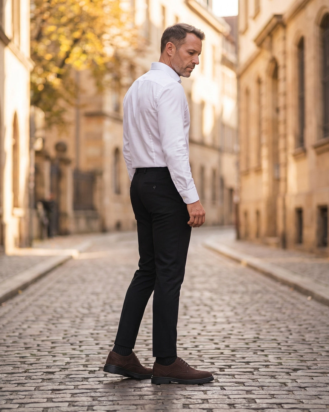 Enzo Men's Suede Brogues