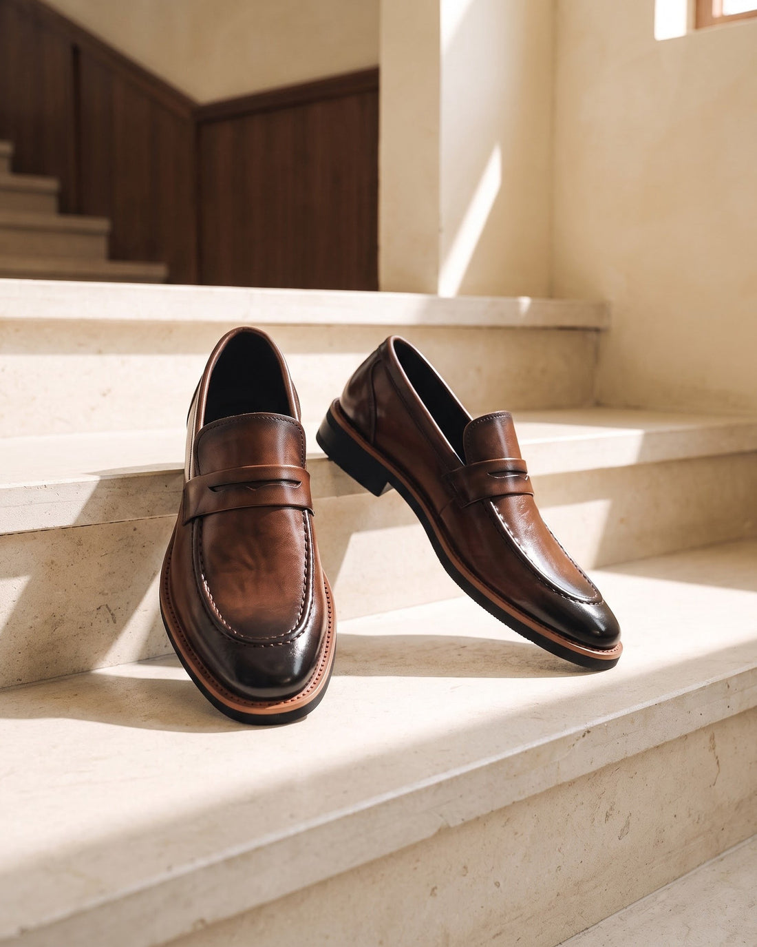 Amadeo Men's Leather Loafers