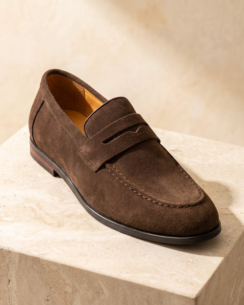 Men's Suede Loafers – Elias