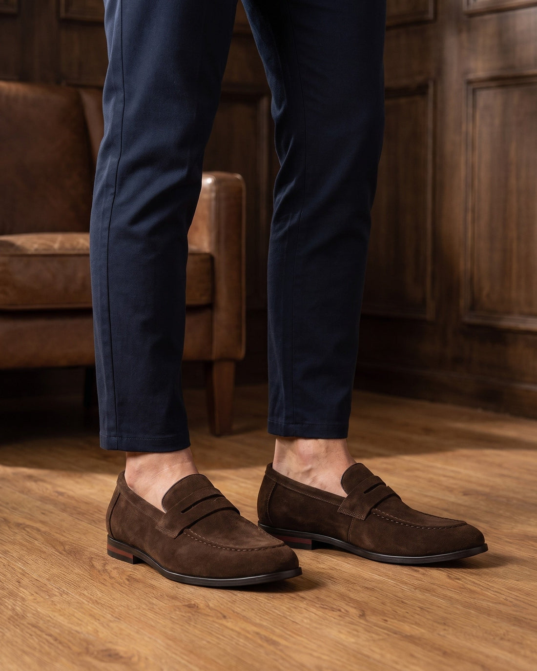 Elias Men's Suede Loafers