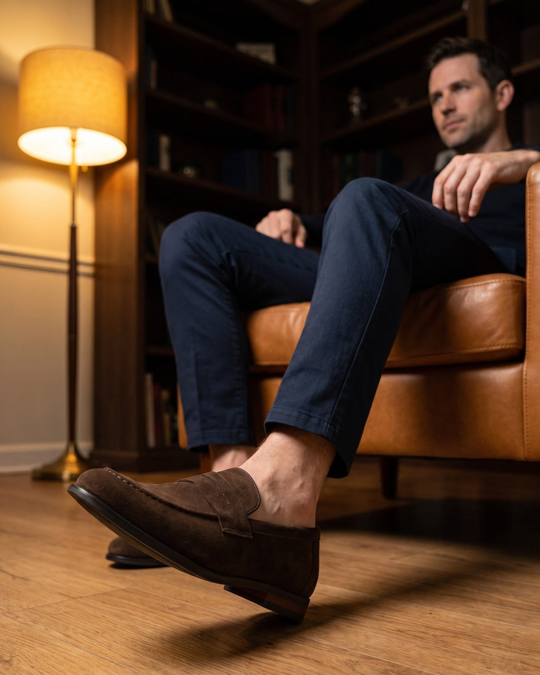 Elias Men's Suede Loafers