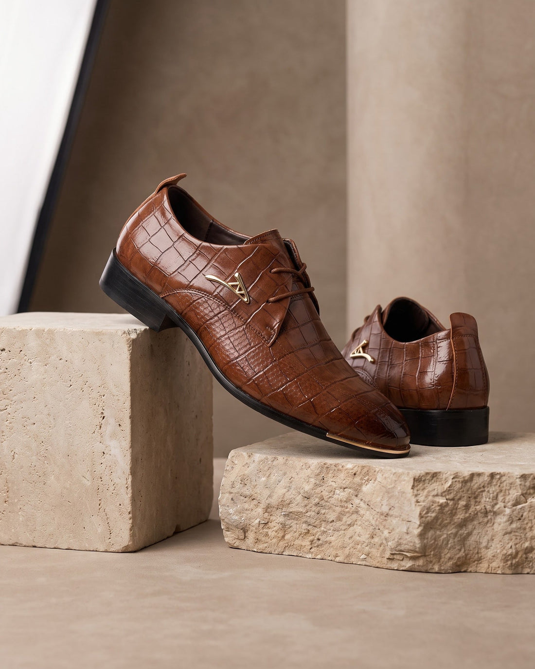 Feliciano Men's Leather Derby Shoes