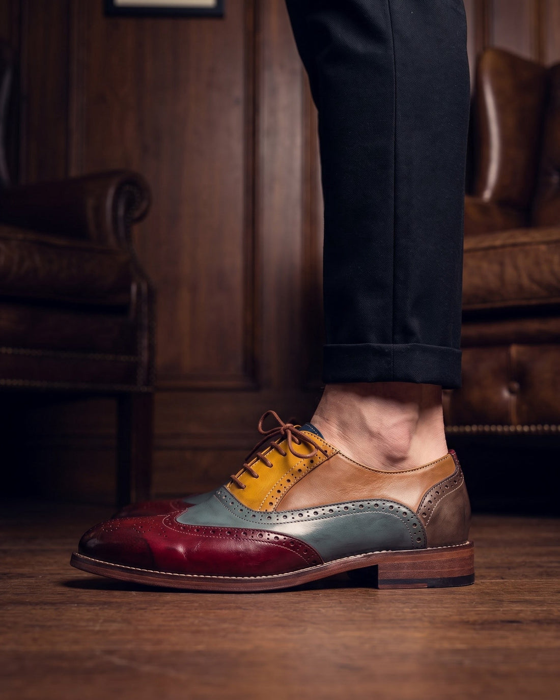 Bernardo Men's Leather Brogues
