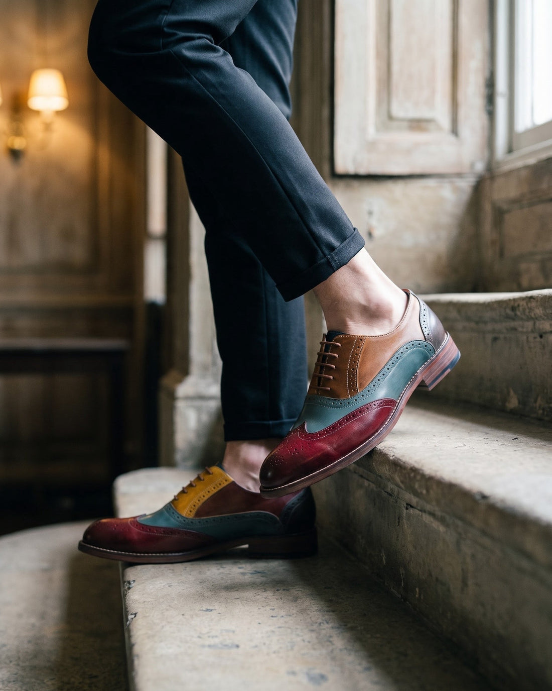 Bernardo Men's Leather Brogues