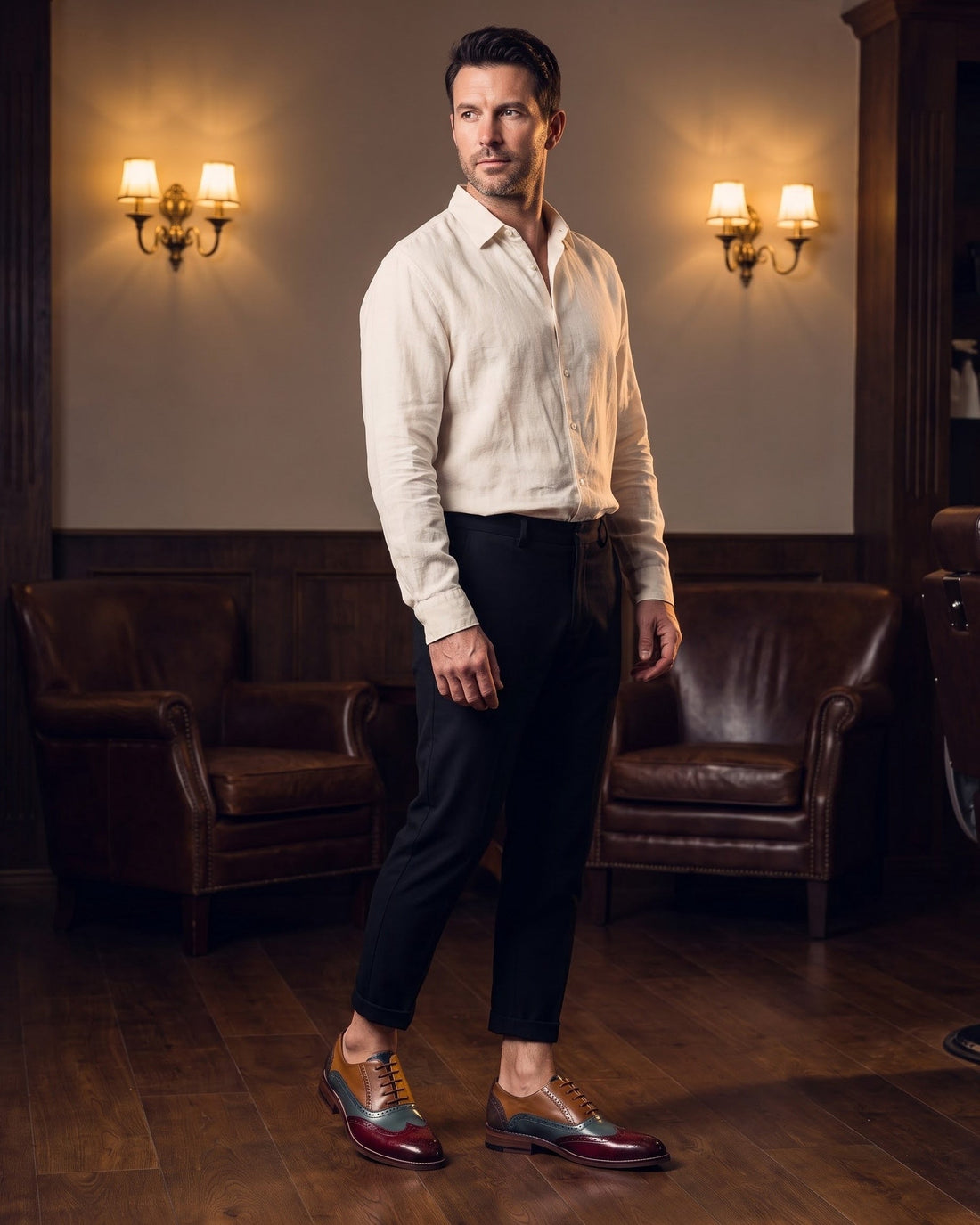 Bernardo Men's Leather Brogues