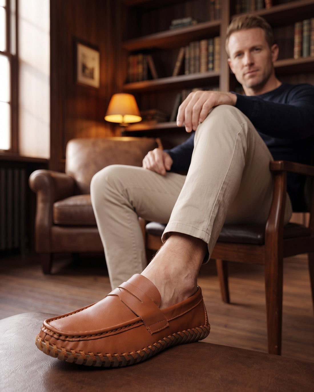 Tadeo Men's Leather Loafers