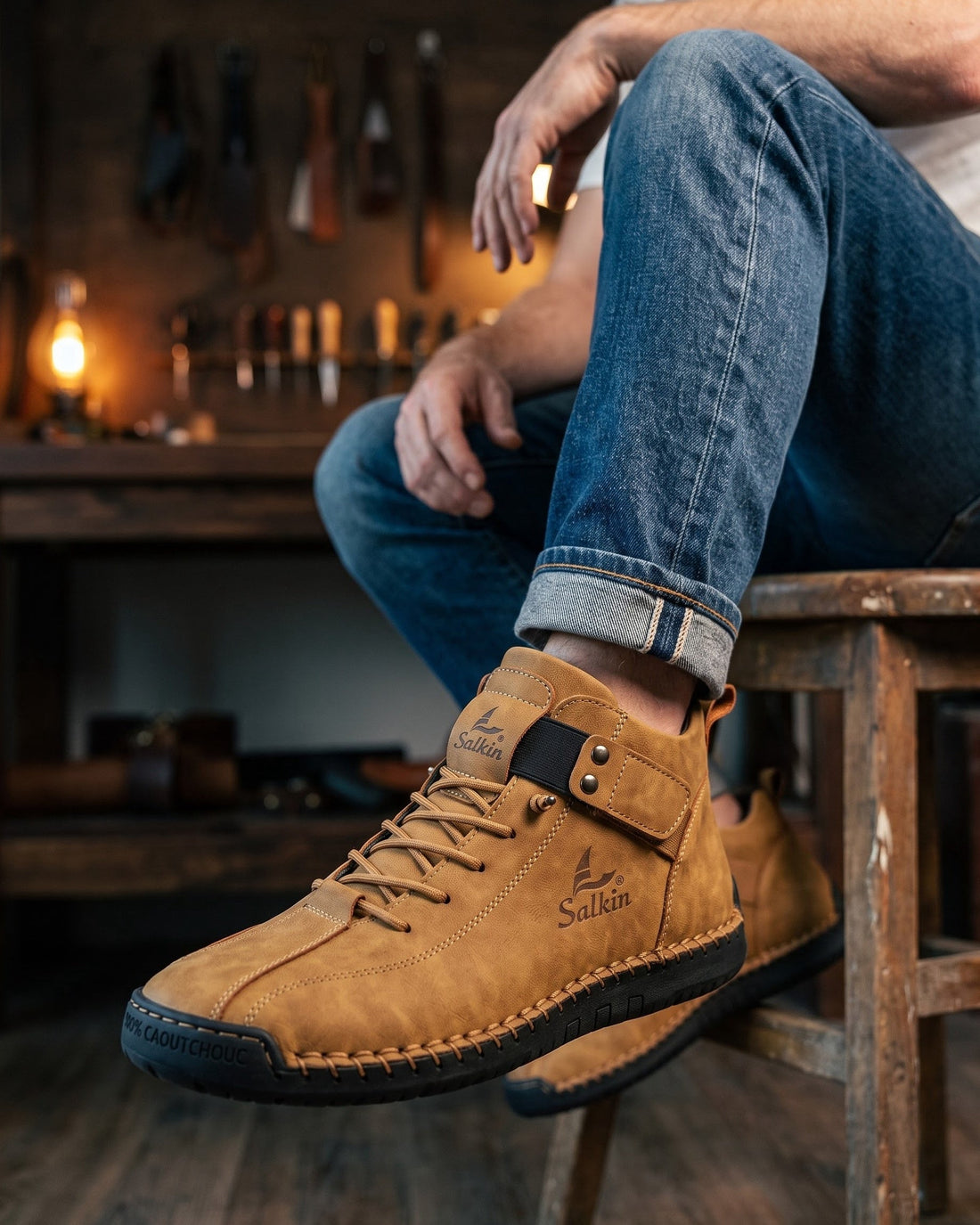 Ruben Men's Leather Boots