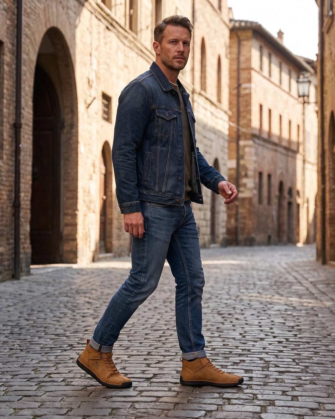 Ruben Men's Leather Boots