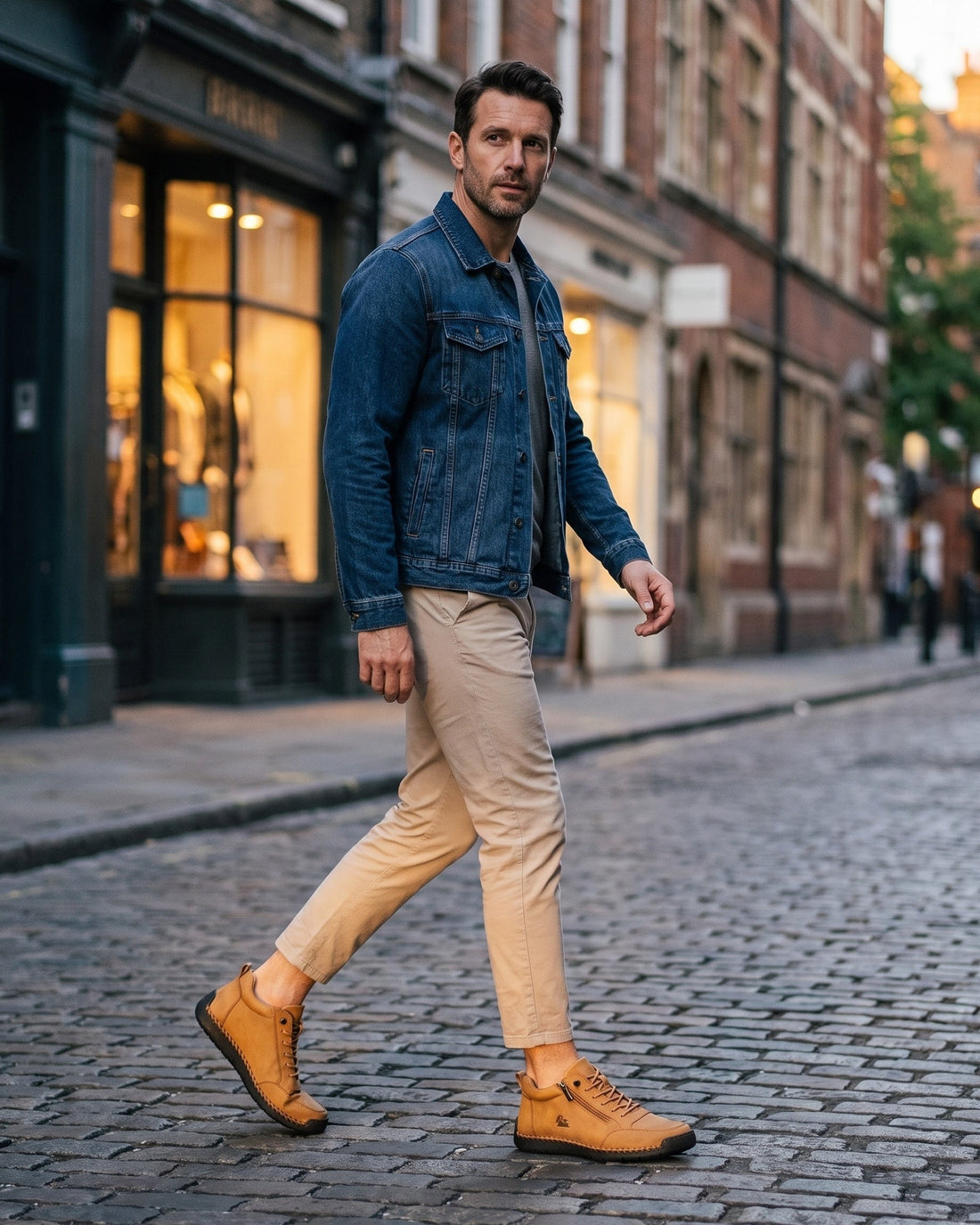 Eugenio Men's Leather Boots
