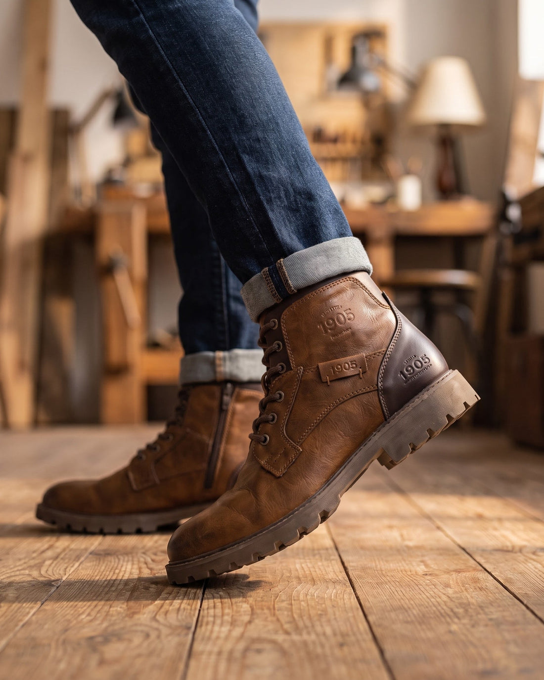 Gabriel Men's Leather Boots