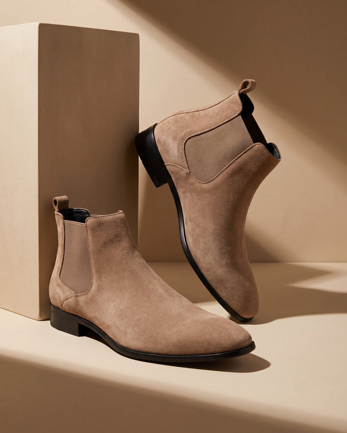 Umberto Men's Suede Chelsea Boots
