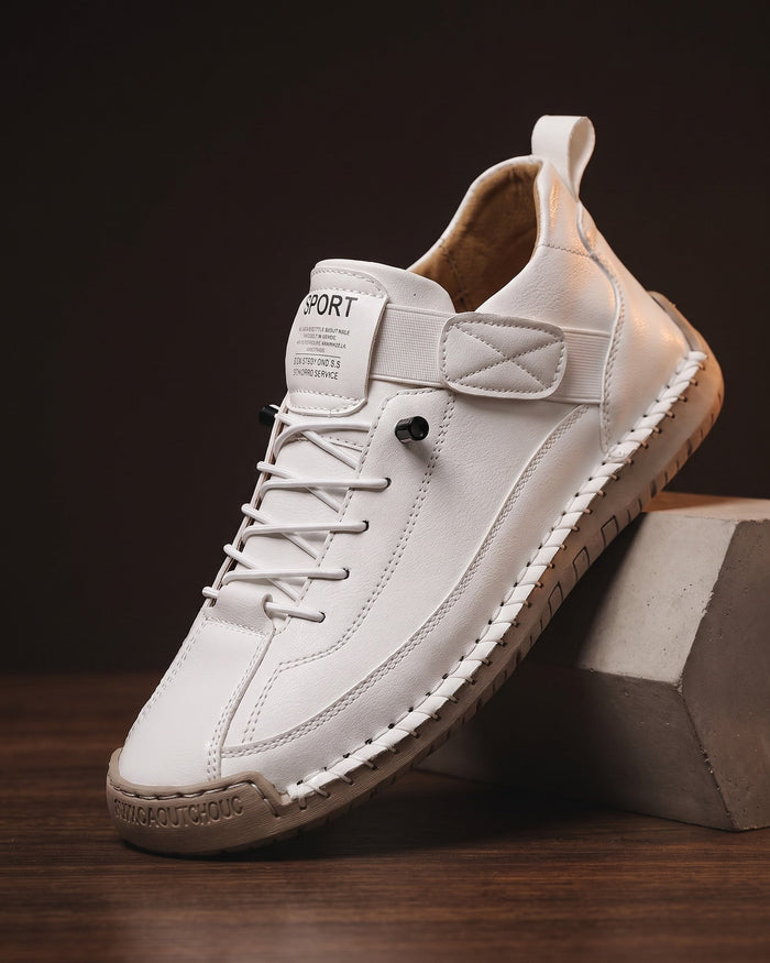 Angelo Men's Leather Trainers