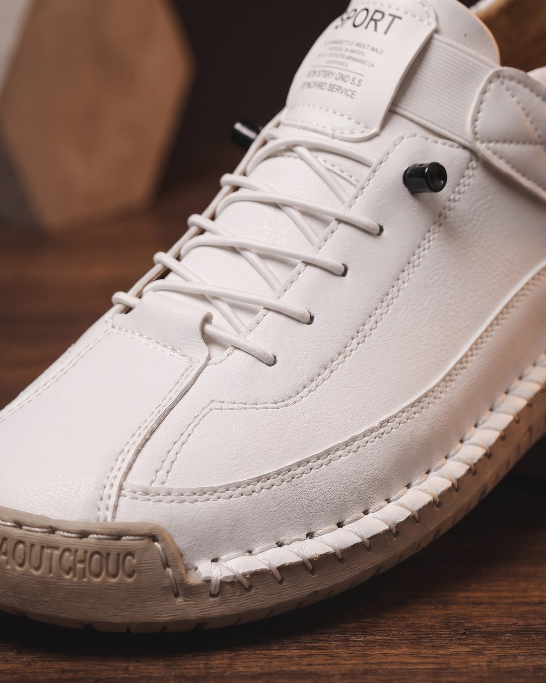 Angelo Men's Leather Trainers