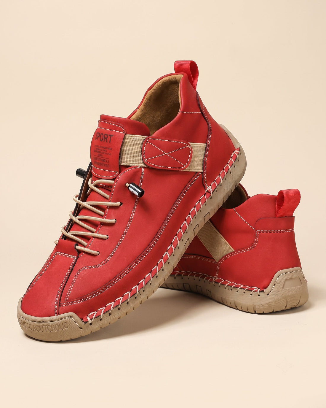 Angelo Men's Leather Trainers