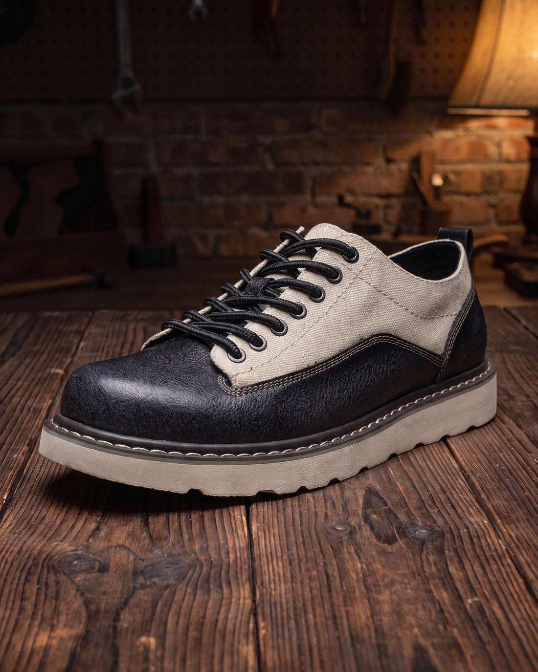Nico Men's Leather Derby Shoes