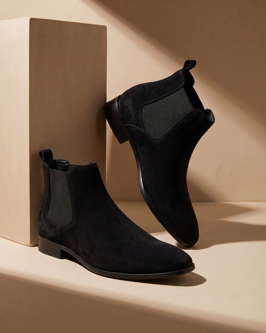 Umberto Men's Suede Chelsea Boots