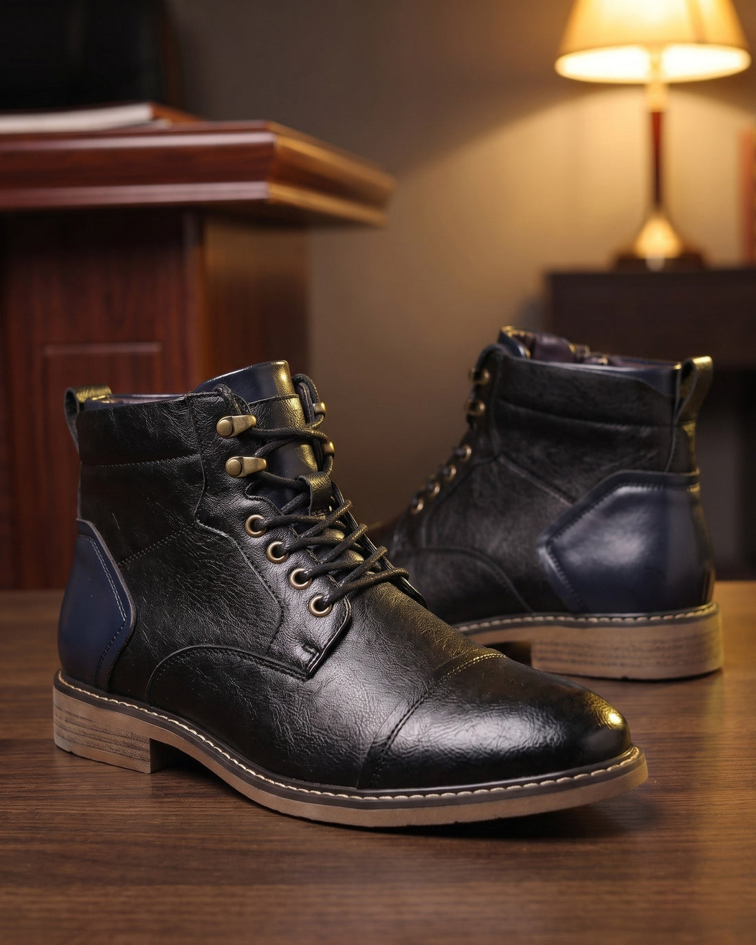 Paolo Men's Leather Boots