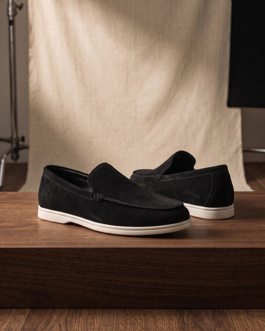 Zeno Men's Suede Loafers
