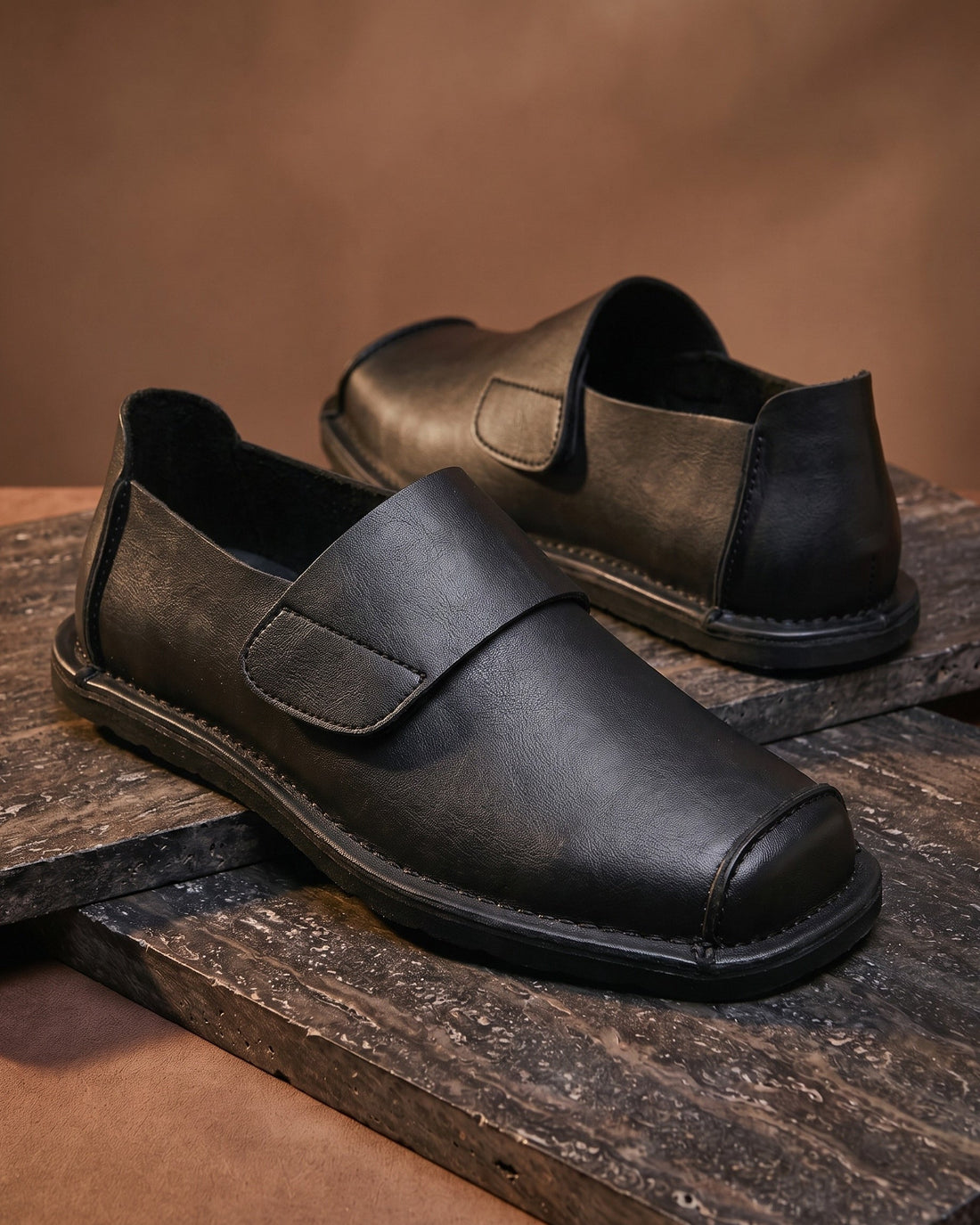 Federico Men's Faux Leather Loafers