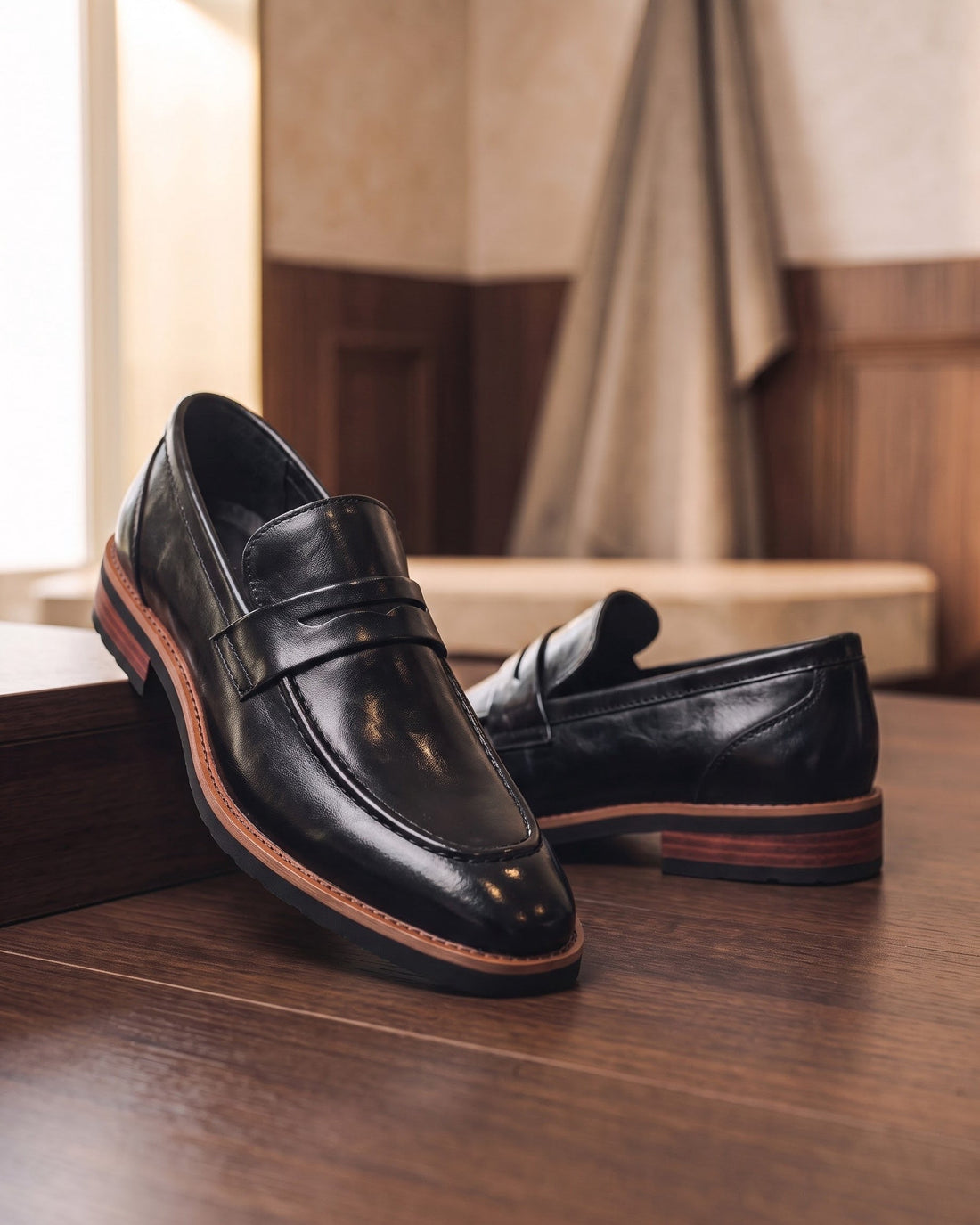 Amadeo Men's Leather Loafers
