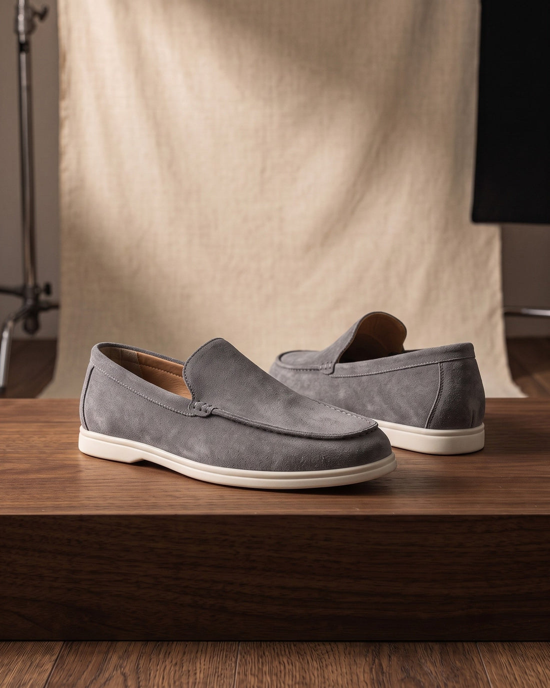 Zeno Men's Suede Loafers