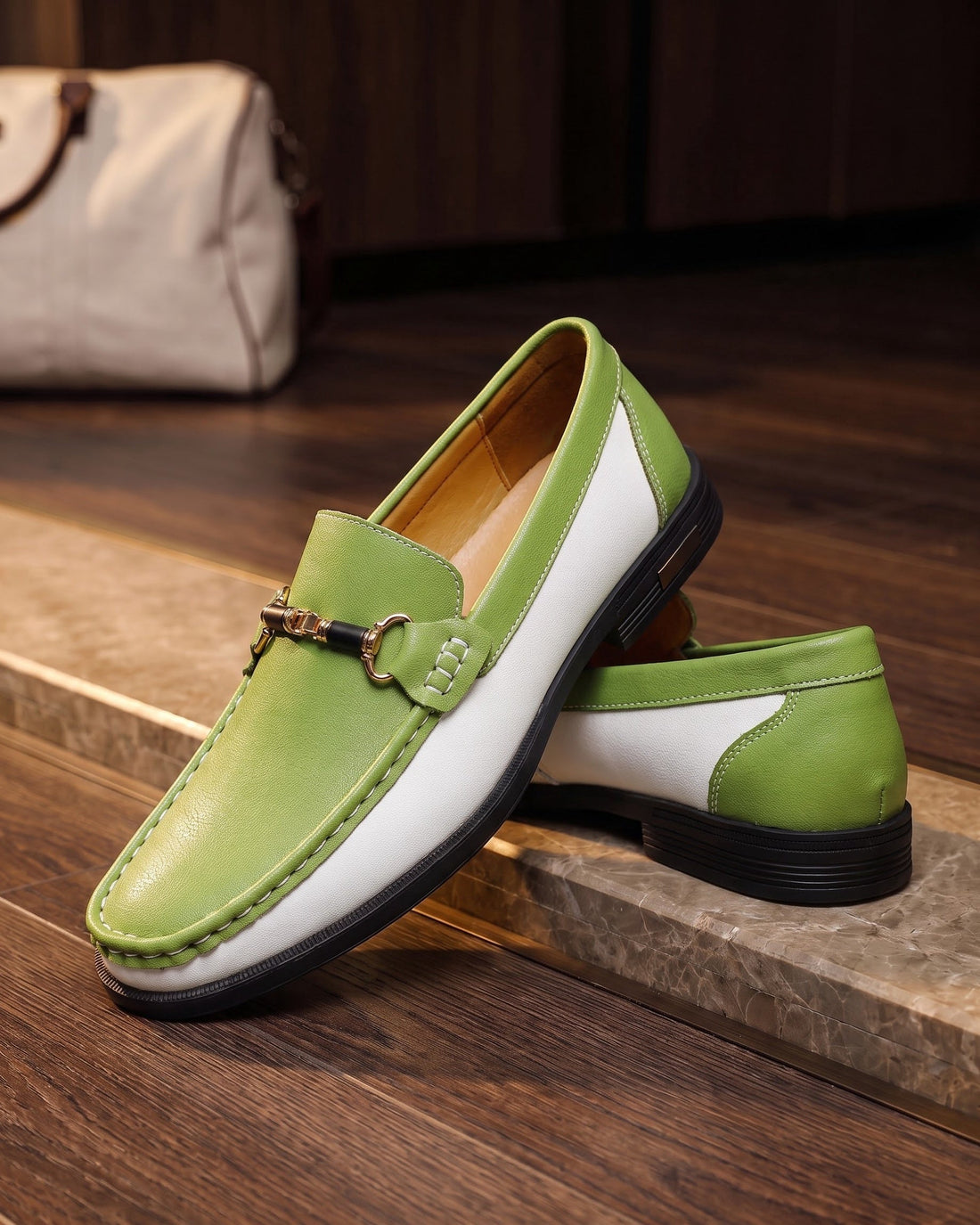 Stefano Men's Leather Loafers