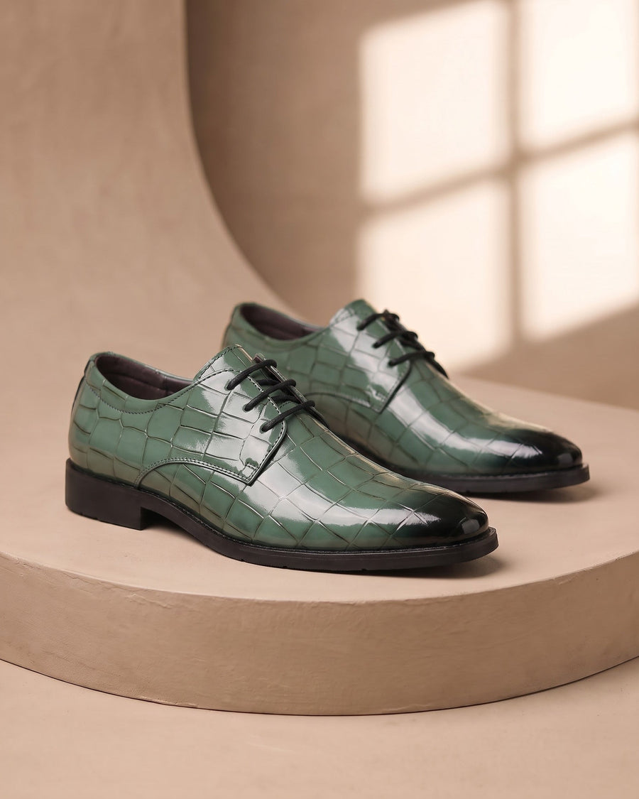Jacobo Men's Leather Derby Shoes