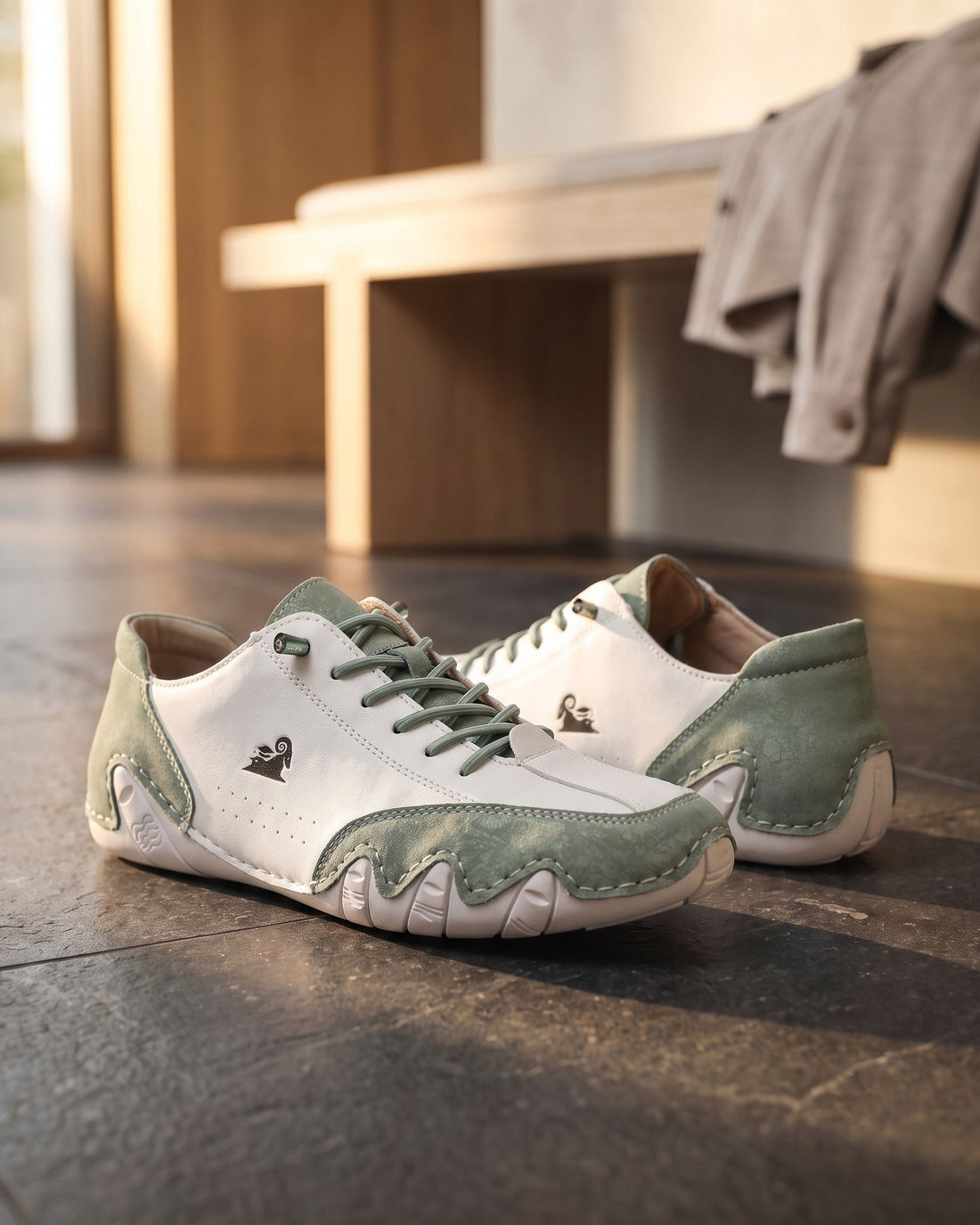 Elias Men's Leather Trainers