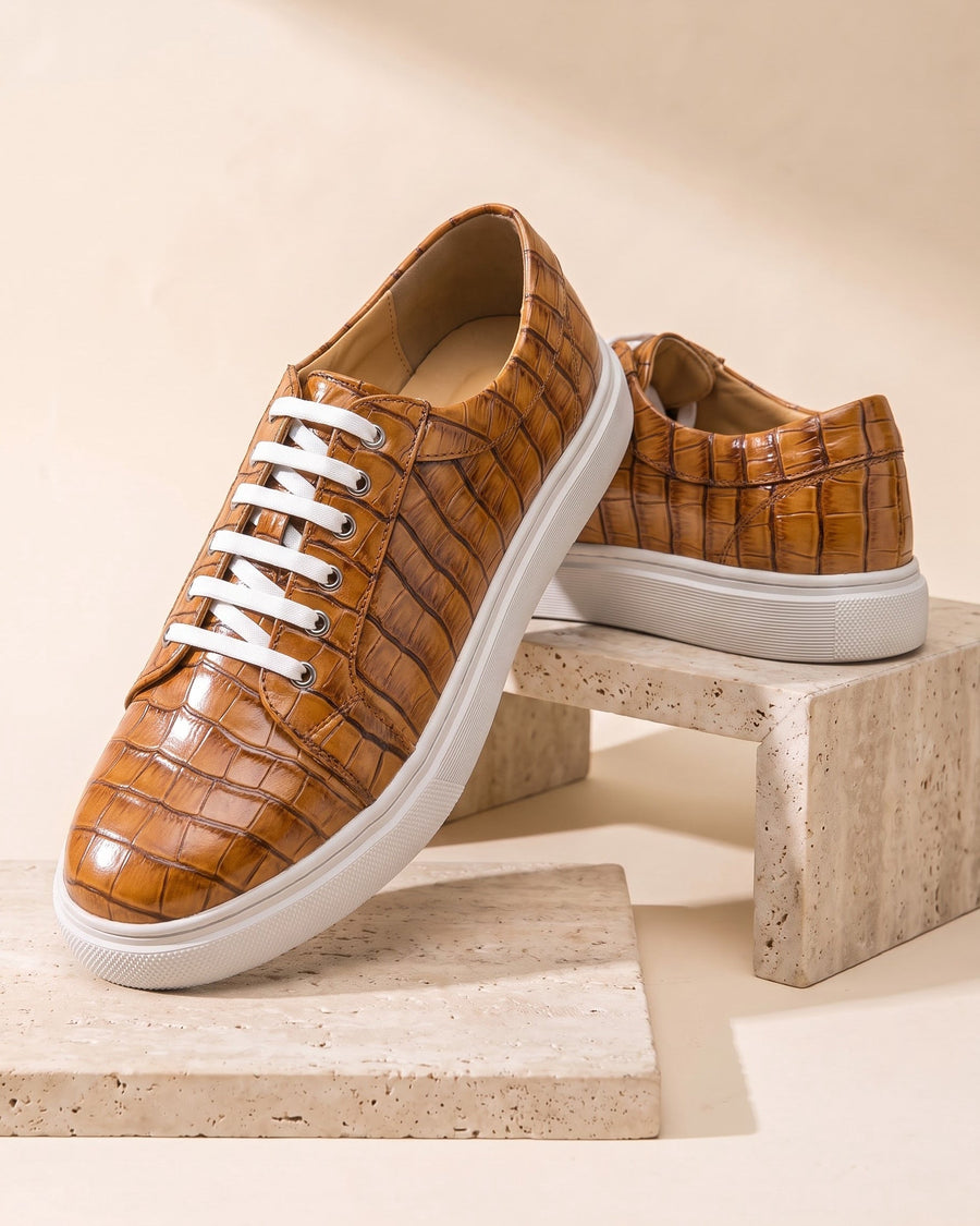 Camillo Men's Leather Trainers