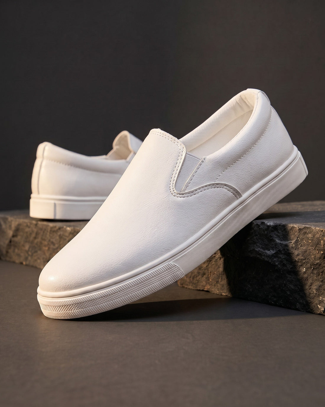 Manuel Men's Leather Slip-On Shoes