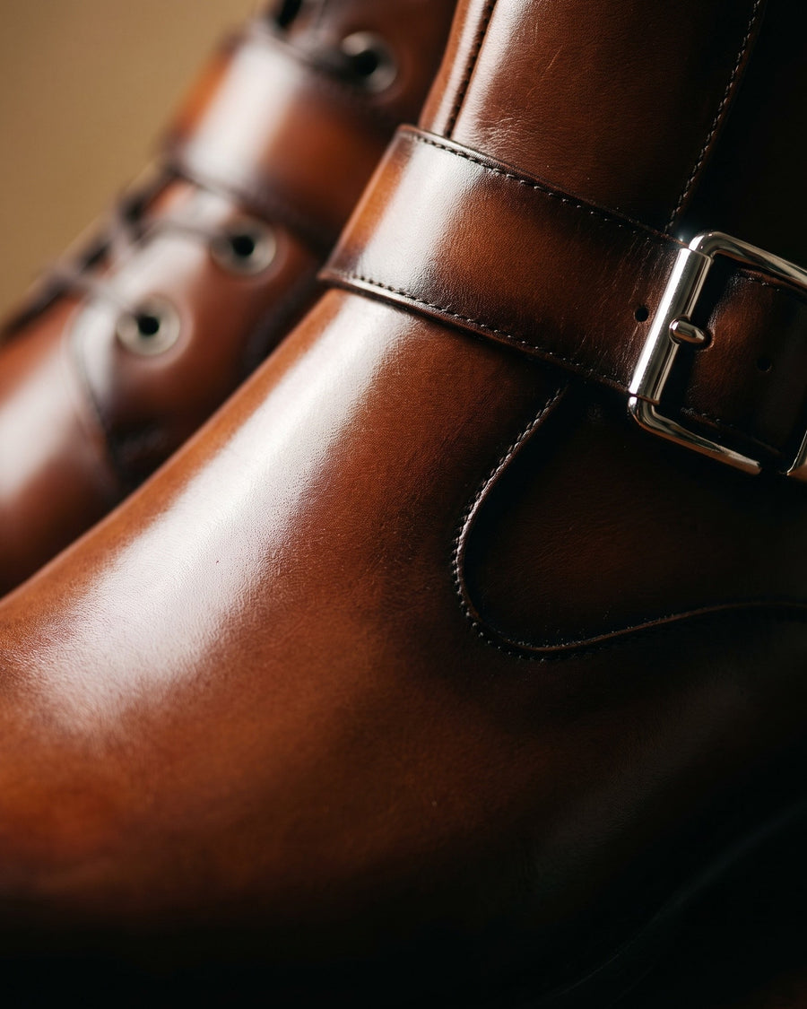 Elio Men's Leather Ankle Boots