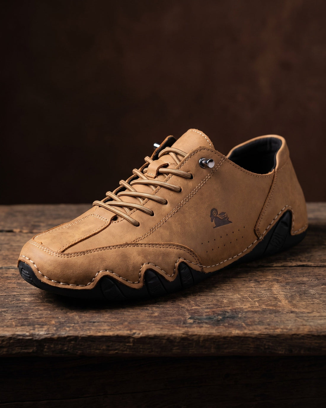 Tiberio Men's Leather Driving Shoes