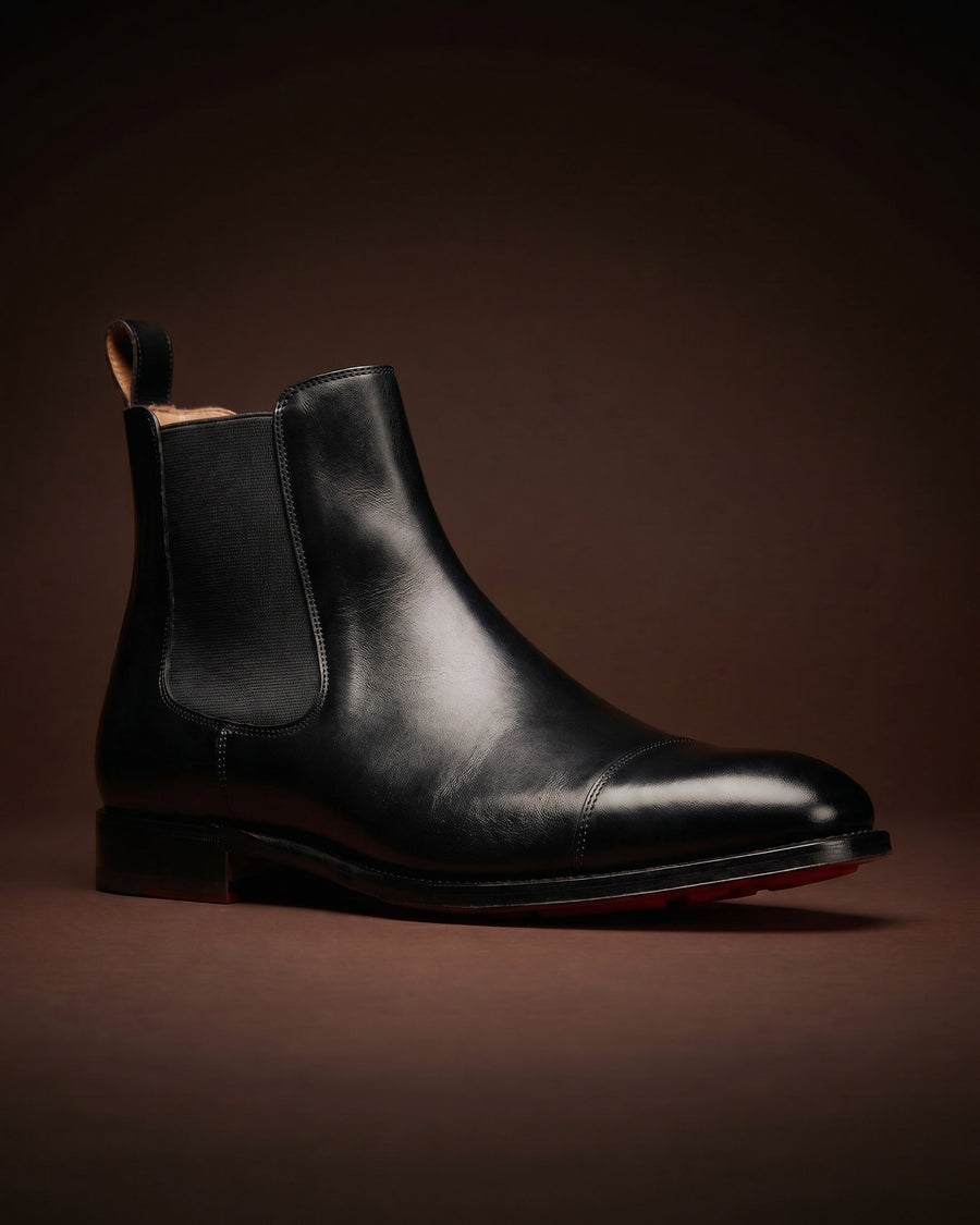 Hector Men's Leather Chelsea Boots