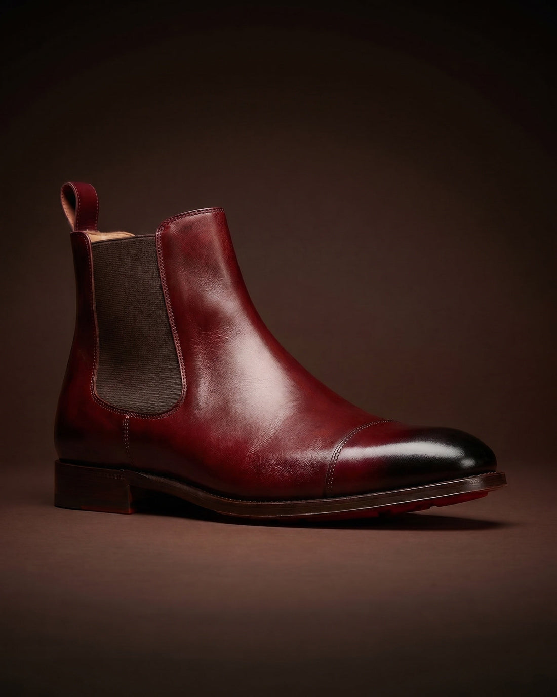 Hector Men's Leather Chelsea Boots