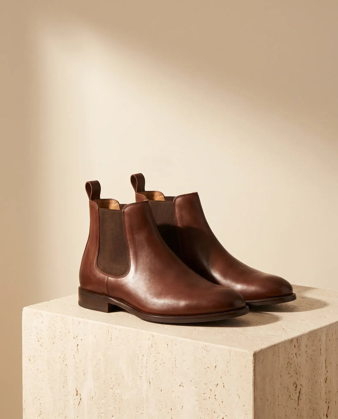 Hector Men's Leather Chelsea Boots