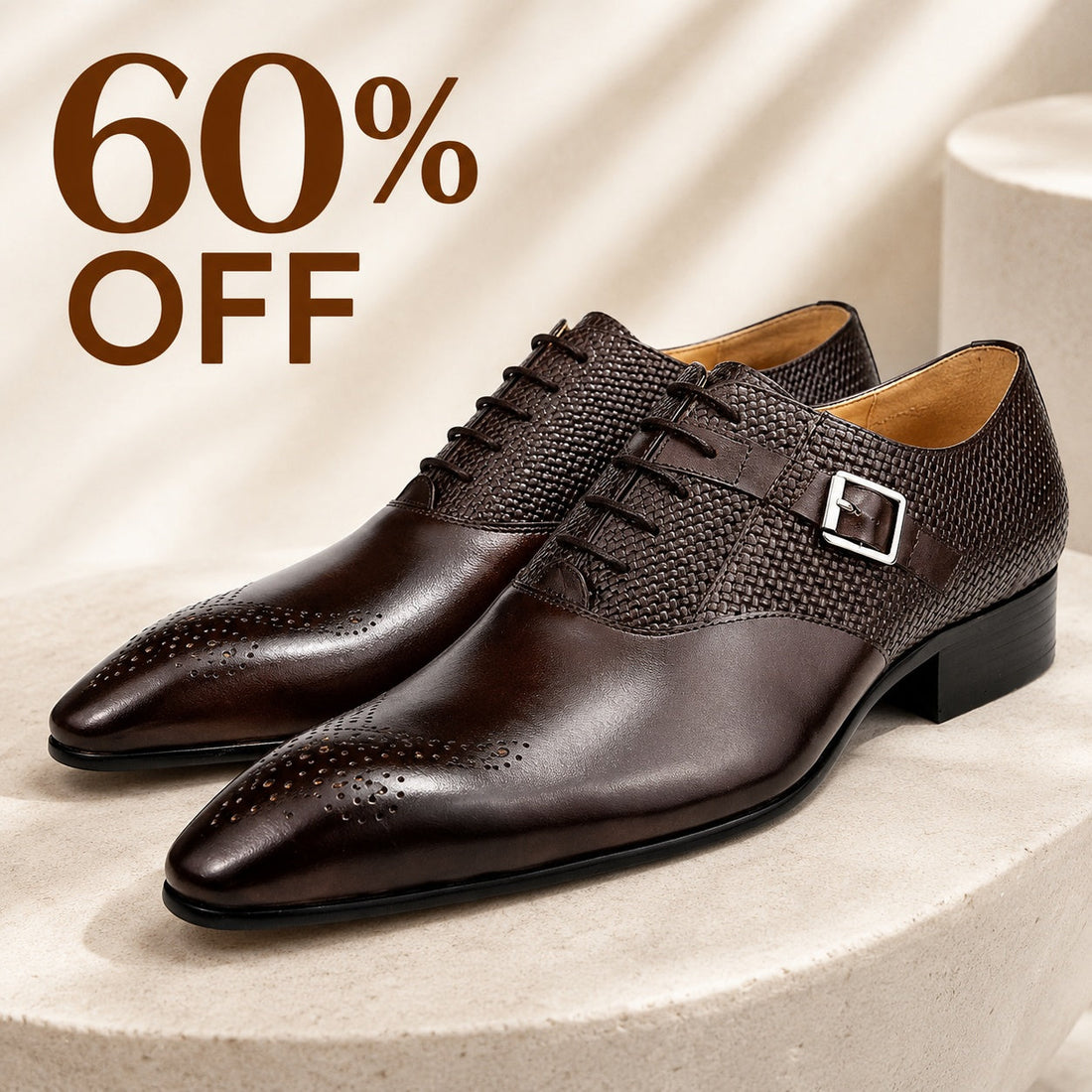 Men's Leather Oxford Shoes – Natale