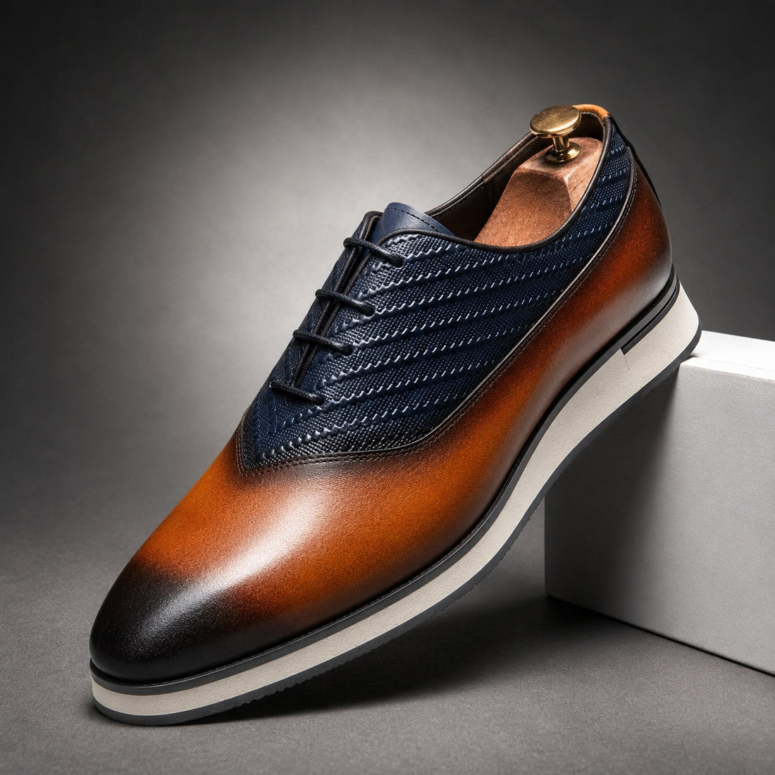 Men's Leather Oxford Shoes – Ippolito