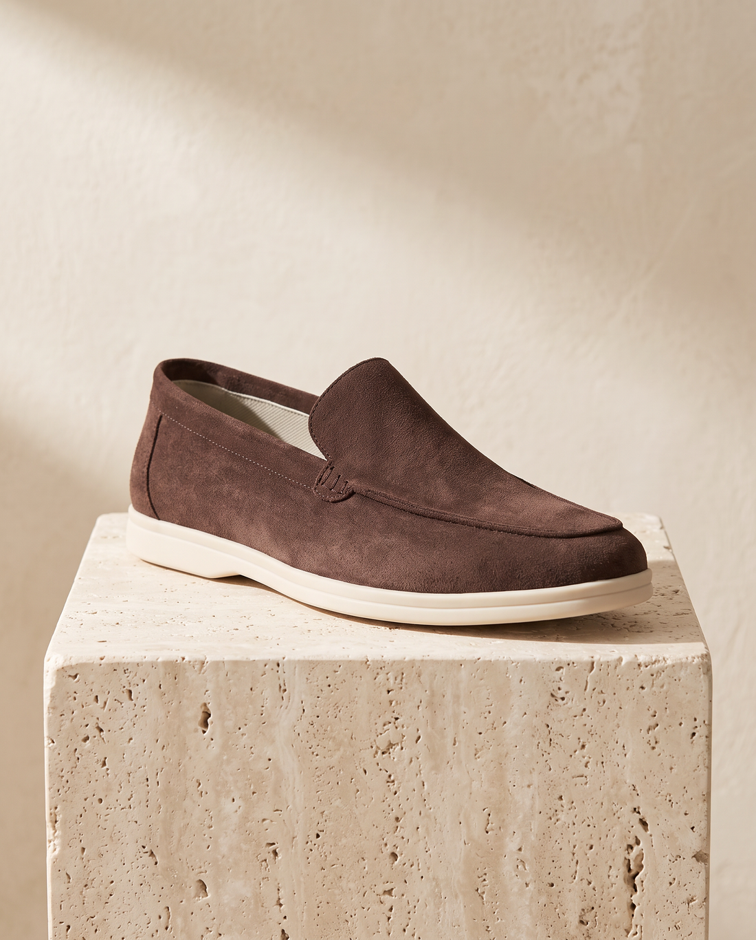 Men's Suede Moccasin Loafers – Ruggero